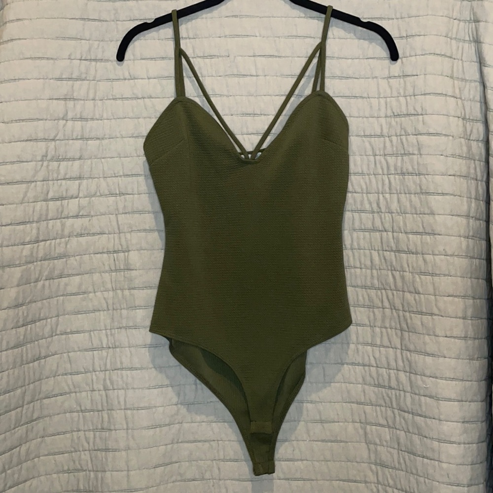 Green bodysuit